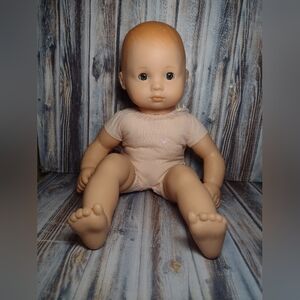 2014 Bitty Baby American Girl Doll Blonde/Red Hair With Green Hazel ColorEyes